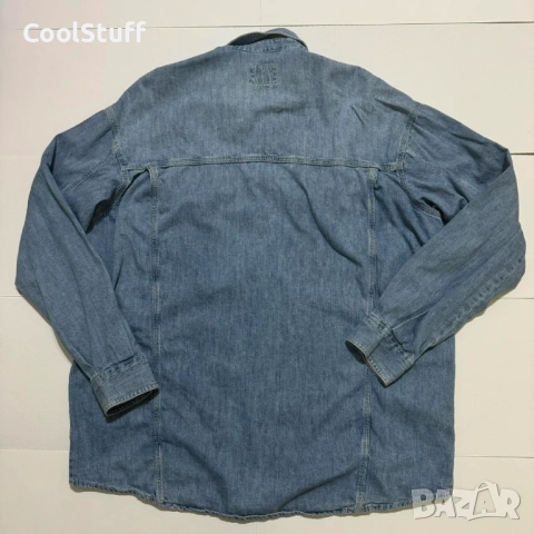 Мъжка Дънкова Риза Diesel Vintage 90’s Размер XL, снимка 6 - Ризи - 53937384