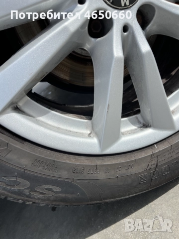 18 цолови алуминиеви джанти за БМВ Х5 със зимни гуми , снимка 2 - Гуми и джанти - 52545972