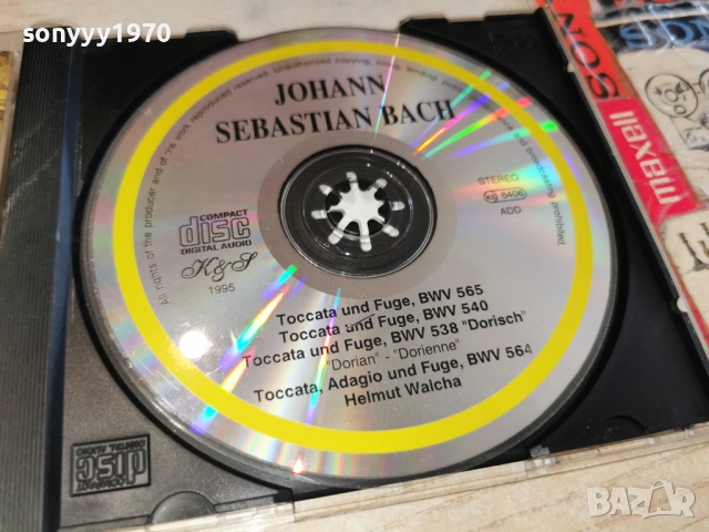 JOHANN SEBASTIAN BACH CD 0903261817H2E6R, снимка 6 - CD дискове - 53771292