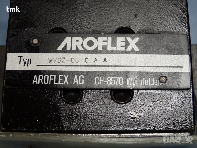 Хидравличен разпределител AROFLEX WVSZ-06-0-A-A directional valve 24VDC, снимка 4 - Резервни части за машини - 45336742