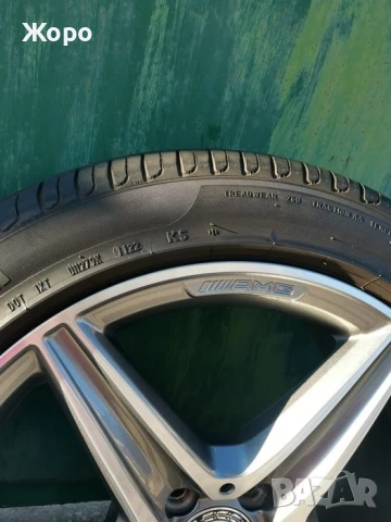 джанти  За МЕРЦЕДЕС(MERCEDES) AMG(АМГ)спорт пакет (Ц) класа или Е класа спорт пакет, снимка 5 - Гуми и джанти - 50507052
