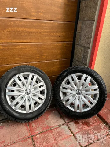 Зимни гуми с джанти 205/55R16 5x112, снимка 8 - Гуми и джанти - 49765375