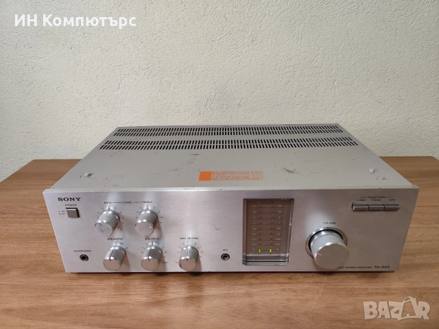 Продавам и интегриран стерео усилвател Sony TA-333, снимка 2 - Ресийвъри, усилватели, смесителни пултове - 52858959