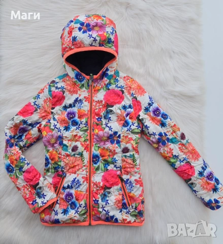 Детско яке с две лица пролет есен 9-10 години
