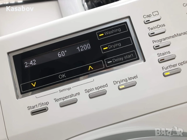 XL 8кг/5кг Miele WT1 Пералня със Сушилня TwinDos Миеле 12м Гаранция, снимка 3 - Перални - 53613737