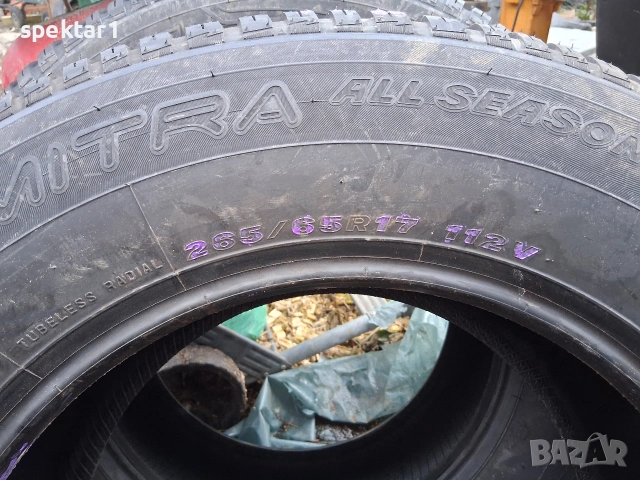 Два броя нови всесезонни гуми 265 / 65 / 17 за джип lED крушки LED крушки за фар изгодно, снимка 4 - Гуми и джанти - 53081405