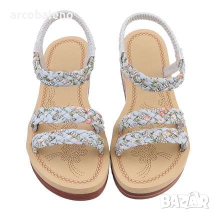 Дамски сандали на клин, 4цвята , снимка 5 - Сандали - 45770411