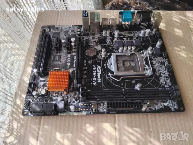 Дънна платка ASRock H110M-DVP Socket LGA1151, снимка 6 - Дънни платки - 49394768