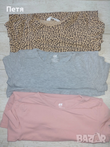 Три блузи "НМ" - 8-10 години