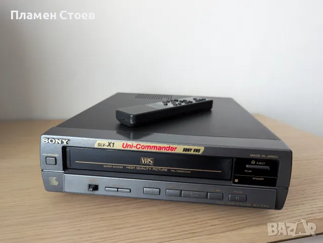 Видео Sony SLV-X1ME с дистанционно, снимка 2 - Ресийвъри, усилватели, смесителни пултове - 48637493