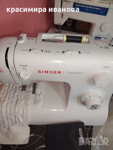 шевна машина Singer , снимка 3 - Шевни машини - 53659379