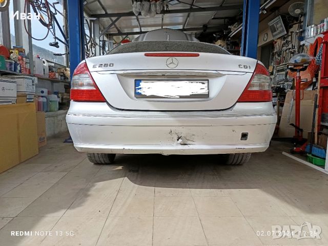 Задна броня за Mercedes W211 facelift , снимка 3 - Части - 46447376