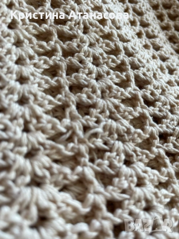 Уникален ръчно плетен топ, снимка 6 - Корсети, бюстиета, топове - 52418298