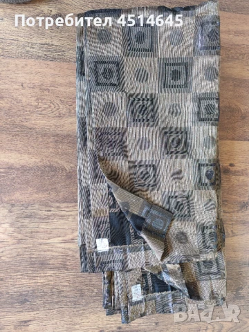 Нов плат 280/250  сребрист ефект - 2 броя., снимка 5 - Платове и дамаски - 50980728