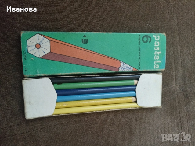 Стари чешки моливи 6броя 