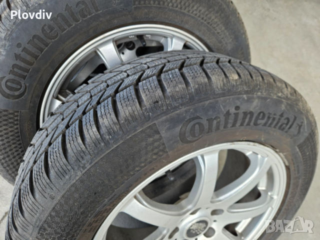 4бр. 225/65 17 зимни гуми CONTINENTAL 870, 2024г. 8-9мм, снимка 5 - Гуми и джанти - 53504921