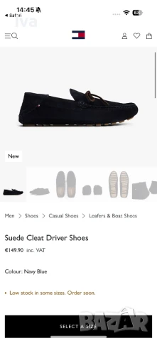 Мокасини tommy hilfiger обувки 43 номер, снимка 6 - Мокасини - 50583595