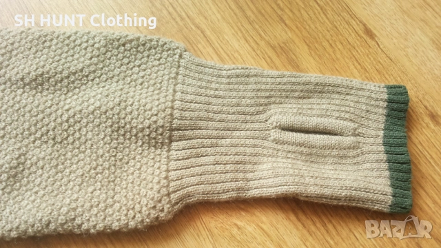 Vikafjell Sweater 100% Wool размер M за лов риболов туризъм вълнена блуза - 2528, снимка 7 - Пуловери - 54167095