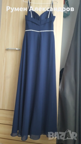 Официална синя рокля Magic Nights размер M  EUR38 ръст 170-180, снимка 11 - Рокли - 53650020