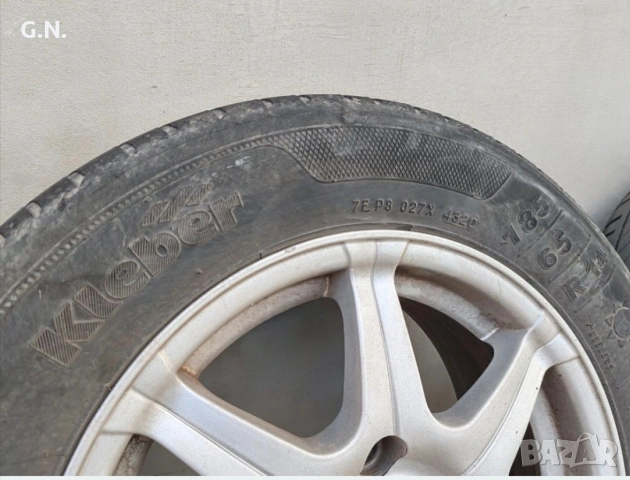 Джанти с гуми 4х114.3 14, снимка 3 - Гуми и джанти - 54086220