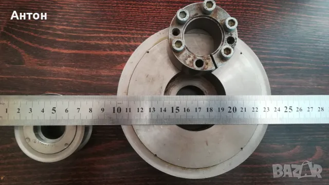 Двойка колела за ремъчна предавка, снимка 3 - Други машини и части - 50263261