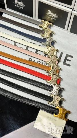 колани от естествена кожа в кутия celine , снимка 6 - Колани - 51465928