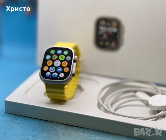 ГАРАНЦИОНЕН!!! Смарт часовник Apple Watch Ultra 2, 49 мм, Cell, Titanium , снимка 5 - Смарт часовници - 53436599