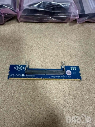 • Преходник за DDR5 SODIMM рам памет към DIMM, снимка 2 - Други - 53944253