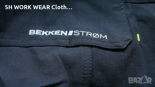 Bekken & Strom MOELV HÅNDVERKSBUKSE 4-VEIS STRETCH Work Pant раз. 58 / XXXL еластичен работен W4-221, снимка 10 - Панталони - 46922101