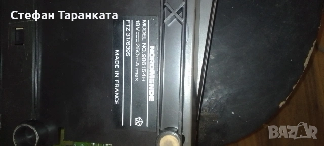 Normende-усилвател,радио тунер и касетачен дек комплект не светват за ремонт , снимка 5 - Ресийвъри, усилватели, смесителни пултове - 54009057