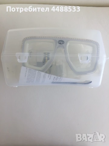 Маска за подводен лов и фридайвинг с диопрти DACOR, снимка 2 - Водни спортове - 50516204