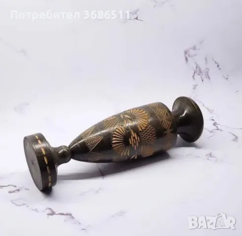 Дървени вази handmade, снимка 4 - Вази - 47012967