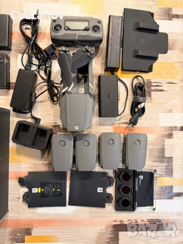 Дрон DJI Mavic 2 Pro + Дисплей DJI CrystalSky + DJI Mavic 2 Fly More Combo Kit​, снимка 2 - Дронове и аксесоари - 53717882