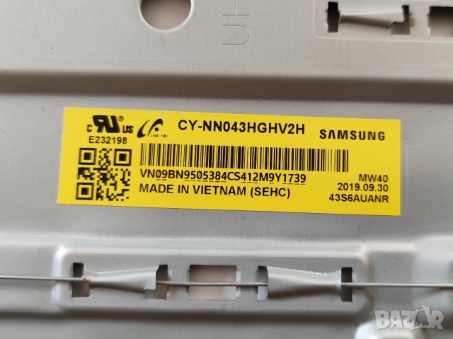 43" 4k LED TV Samsung цял или на части, снимка 6 - Телевизори - 51073207