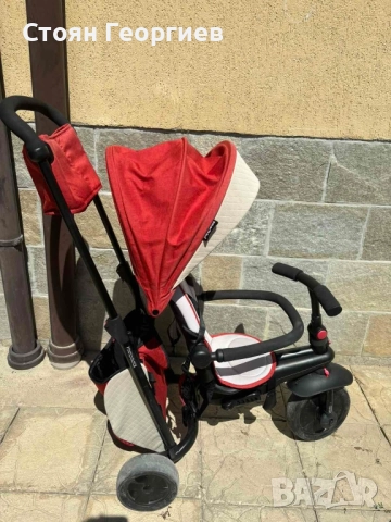 Триколка smart trike. Сгъваемата детска триколка STR5 6-в-1 е напълно сгъваема триколка за бебета