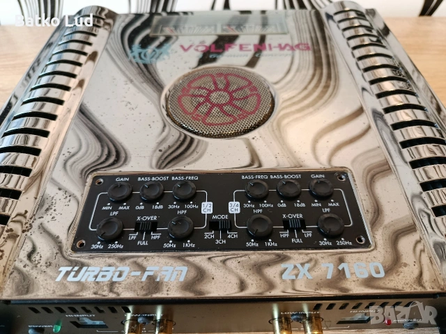 Усилвател Volfenhag ZX 7160, снимка 7 - Ресийвъри, усилватели, смесителни пултове - 53829685