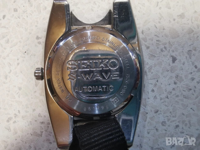 SEIKO S-WAVE AUTOMATIC -НОВ , снимка 6 - Мъжки - 53120299