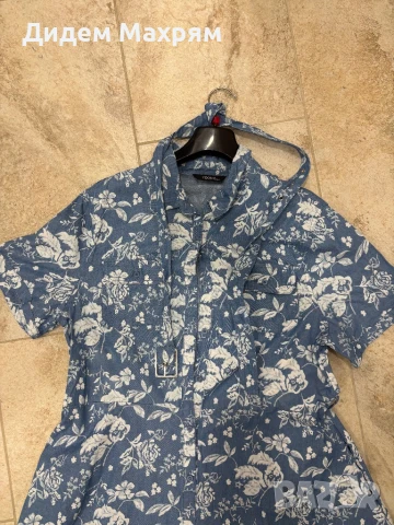 Рокля с флорален десен, снимка 2 - Рокли - 51115717