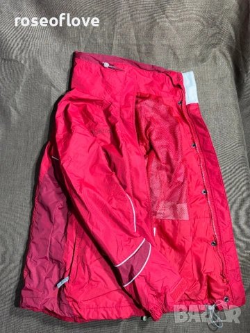 Columbia дамско червено яке размер - М, снимка 4 - Якета - 53261910