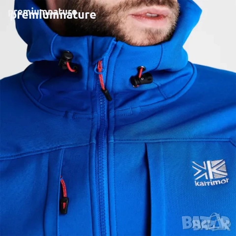 🏕️ ОФЕРТА → Karrimor / мъжко трекинг хибридно софтшел яке ○, снимка 13 - Якета - 53928224