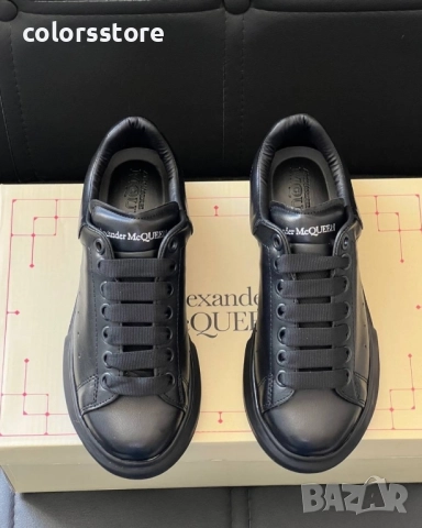 Мъжки черни кецове Alexander McQueen/BR118de, снимка 4 - Маратонки - 51938011