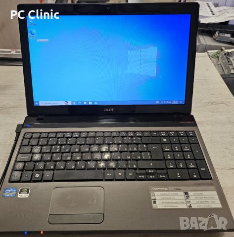 Acer Aspire 5750G intel Core i5 2430M | 4GB RAM| 750GB HDD | Nvidia GT 520M 1GB| 15.6" лаптоп/laptop, снимка 1 - Лаптопи за дома - 46140424