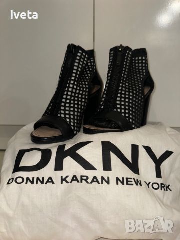 Сандали на ток DKNY, снимка 3 - Сандали - 46446819