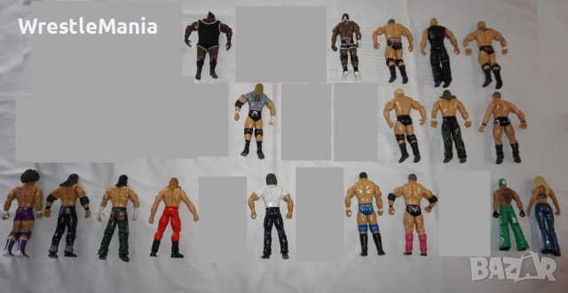 18 Кеч Фигури Torrie Wilson/Triple H/Matt Hardy/Edge/Mark Henry/Sandman/Ric Flair/Chris Jericho, снимка 11 - Колекции - 51856138