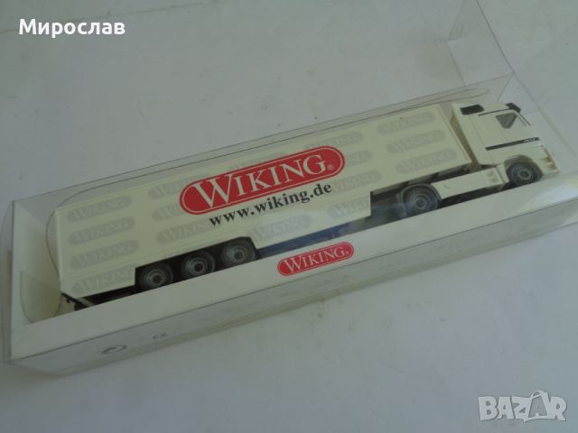  WIKING H0 1/87 MERCEDES BENZ ACTROS КАМИОН МОДЕЛ КОЛИЧКА, снимка 5 - Колекции - 45900499