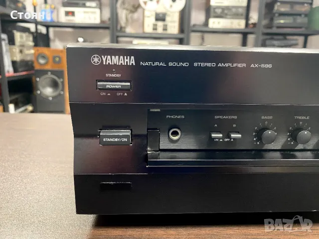 Безупречен усилвател 2х220 вата Yamaha, снимка 4 - Ресийвъри, усилватели, смесителни пултове - 49272583