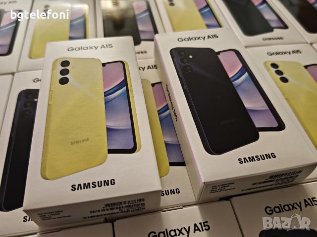 Samsung Galaxy A15 4/128 чисто нови,запечатани,2 години гаранция, снимка 1 - Samsung - 45954100