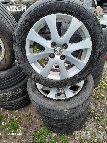 ляти джанти с гуми 4×100, 15цола, , снимка 2 - Гуми и джанти - 54070625