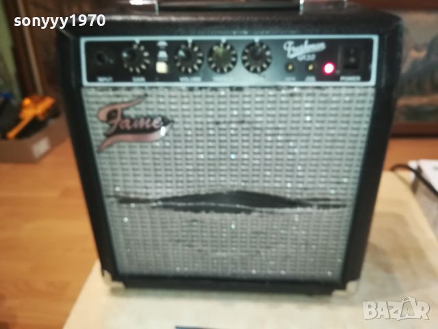 FAME GX10 FRESHMAN GUITAR AMPLIFIER-ВНОС GERMANY LNWC1006241130, снимка 2 - Ресийвъри, усилватели, смесителни пултове - 46137549