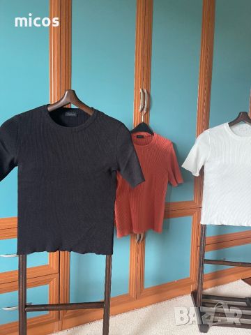 Network,3 броя маркови блузки,плетиво, снимка 3 - Блузи с дълъг ръкав и пуловери - 45777940